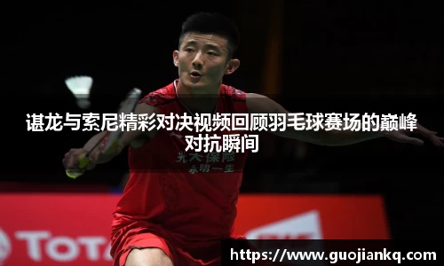 谌龙与索尼精彩对决视频回顾羽毛球赛场的巅峰对抗瞬间